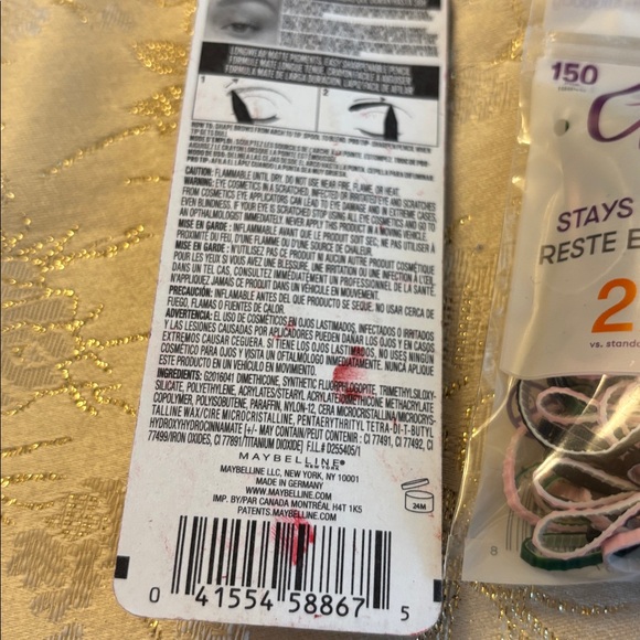 Maybelline Tattoo Studio Eyebrow Pencil waterproof light Blonde.FREE Goody sport - Picture 6 of 7